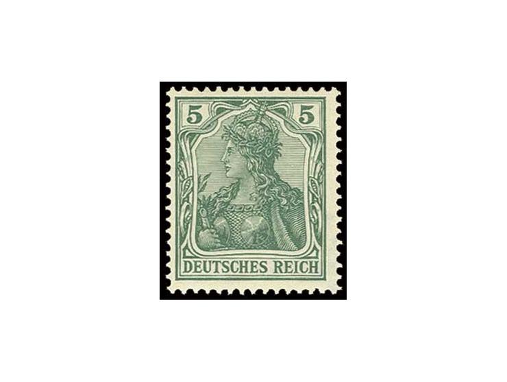 5 Pfg. bläulichgrün, postfrisch, Kabinett, u.a. sign. Jäschke BPP und Fotoattest Jäschke-L. BPP (Mi. 800,-)
