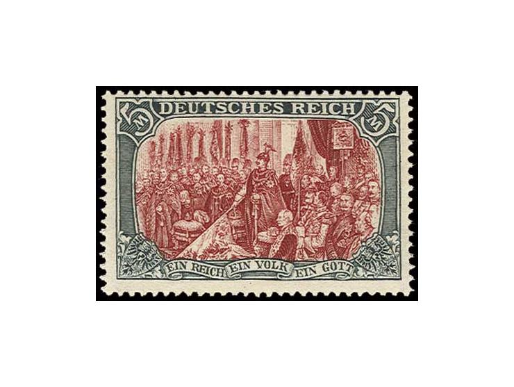 5 M., postfrisch, Pracht, sign. Bühler (Mi. 900,-)
