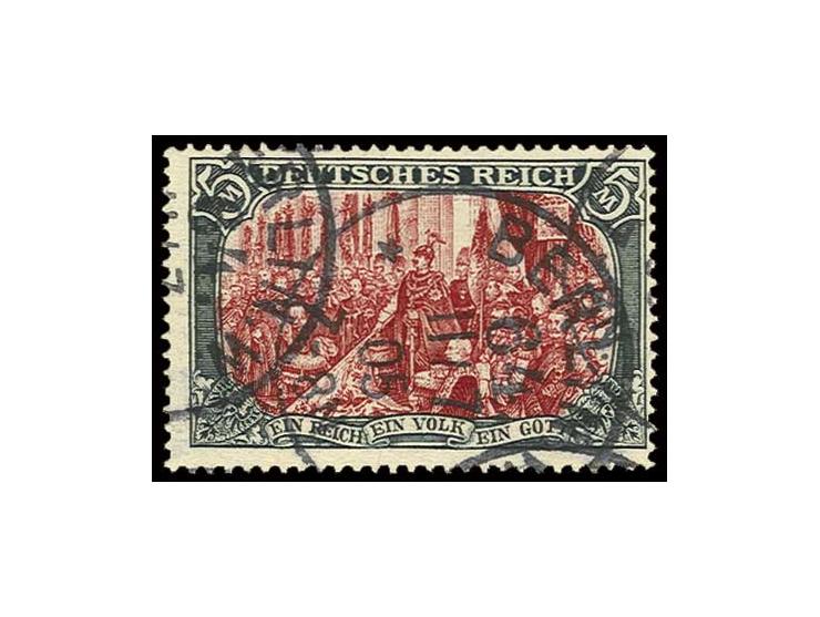 5 M., gestempelt "BERLIN 64/11/7 05", Pracht, u.a. doppelt sign. Jäschke BPP (Mi. 450,-) (ex Sammlung Gubito)