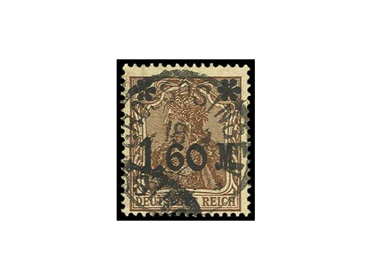 dito, gestempelt 'GROSSÖSINGEN 18 9 22', Pracht, Fotobefund Winkler BPP (Mi. 400,-)