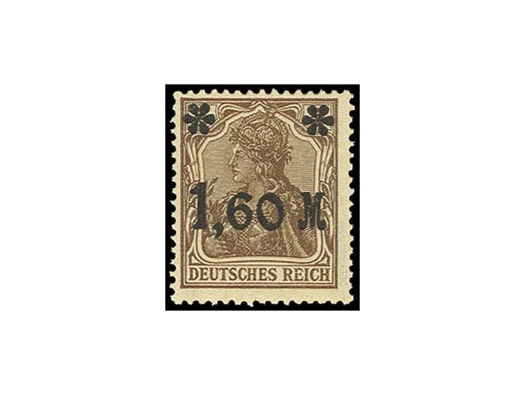 1,60 M. dunkelbraun, postfrisch, Pracht, sign. Dr.·Oechsner BPP (Mi. 250,-)