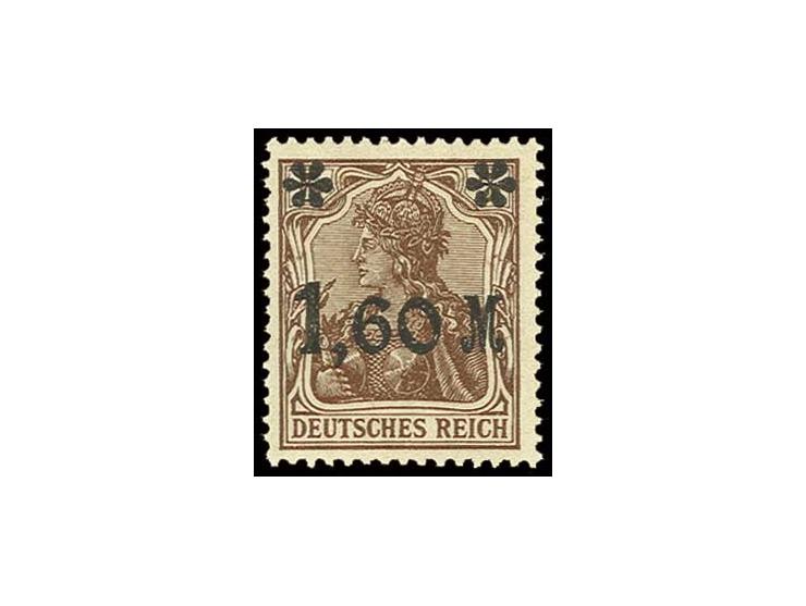 1,60 M. braun, postfrisch, Luxus, Fotoattest Tworek BPP (Mi. 1.200,-)