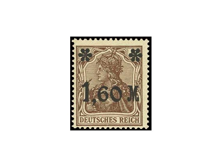 1,60 M. braun, postfrisch, Kabinett, Fotoattest Dr. Oechsner BPP (Mi. 1200,-)