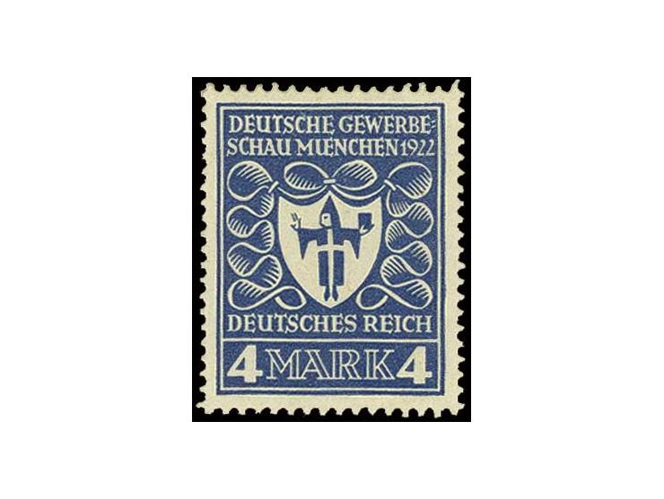 4 M., Essay in preußischblau, ungebraucht, Pracht, selten, Fotoattest Dr. Oechsner BPP