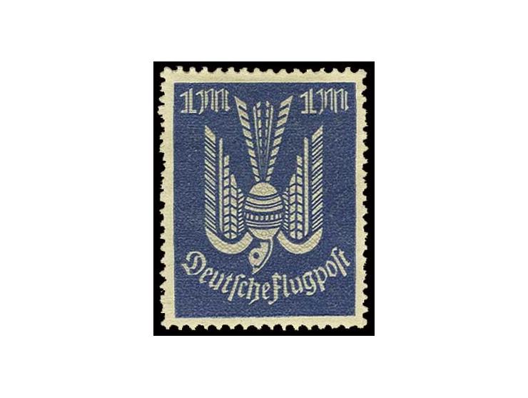 dito, in dunkelviolett und ultramarin, grau genetzt, ungebraucht ohne Gummi, von Vorlagekarton stammend, links unauffälliger 