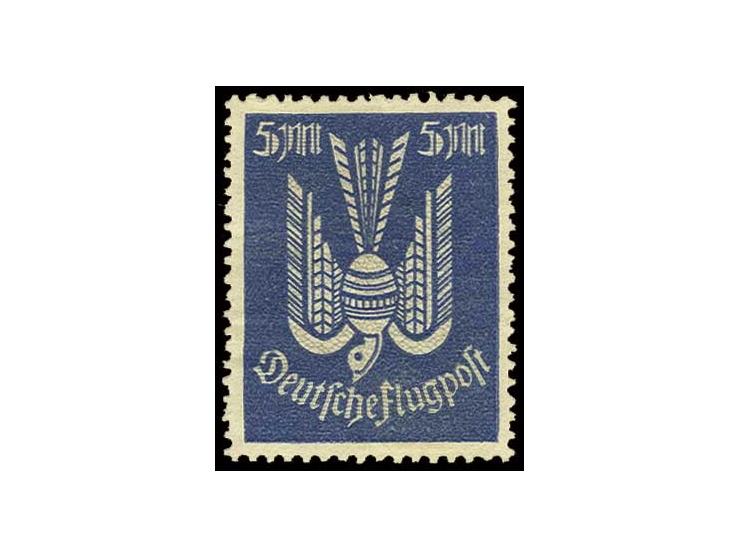 dito, in graublau, grau genetzt, ungebraucht ohne Gummi, von Vorlagekarton stammend, Pracht, Fotoattest Dr. Oechsner BPP