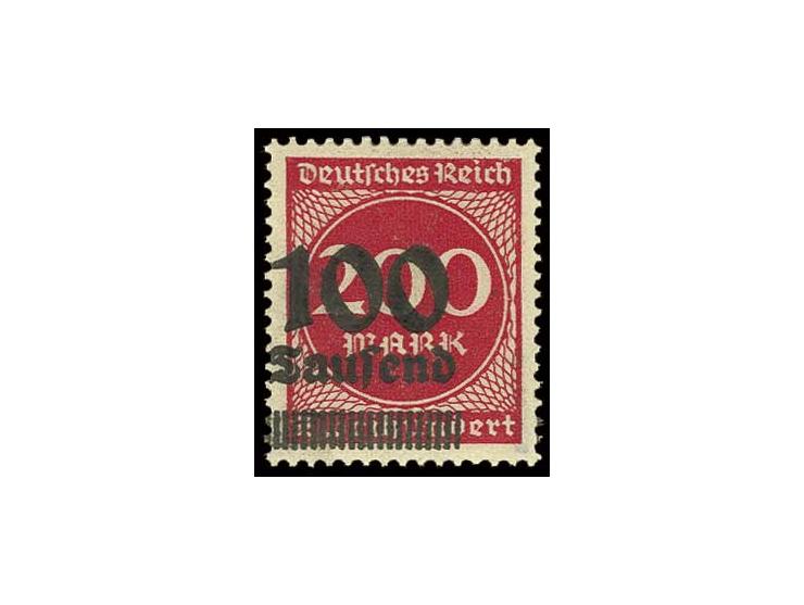 100 Tsd. auf 200 M., Fehldruck der OPD Erfurt, postfrisch, Luxus, sign. Düntsch BPP und Fotoattest Dr. Oechsner BPP (Mi. 3500