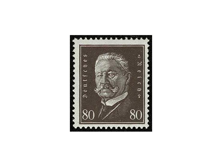 1928, Reichspräsidenten 3-80 Pfg. kpl., postfrisch, Kabinett (Mi. 1100,-)