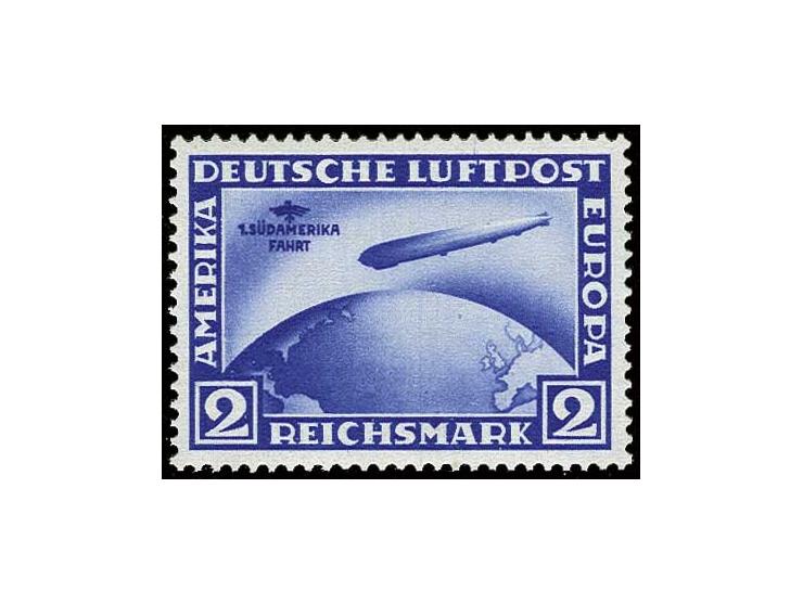 2 M., postfrisch, Kabinett, sign. Schlegel BPP mit Fotoattest (für 2 und 4 M.) (Mi. 1700,-)