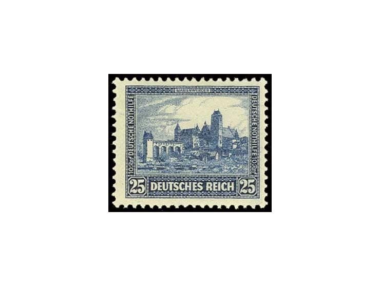 25 Pfg. hellblau, postfrisch, Kabinett, doppelt sign. Schlegel BPP (Mi. 550,-)