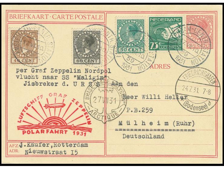 Polarfahrt, Karte bis Malyguin, Kabinett