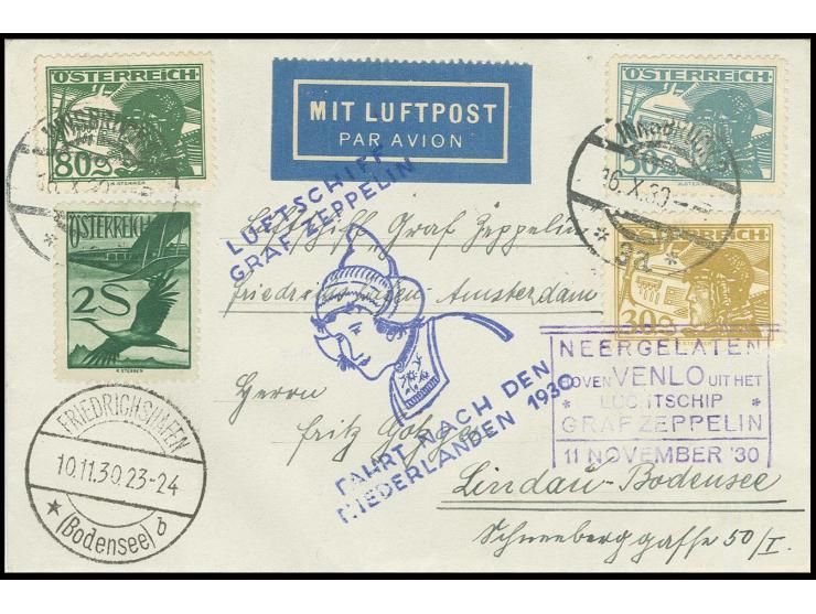 Niederlande-Fahrt, Brief Abwurf Venlo, Kabinett