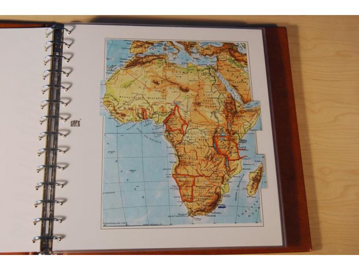 China bis Togo, umfangreiche, meist ungebrauchte und gestempelte, teils sehr schön spezialisierte  Sammlung in 7 Alben;enthal