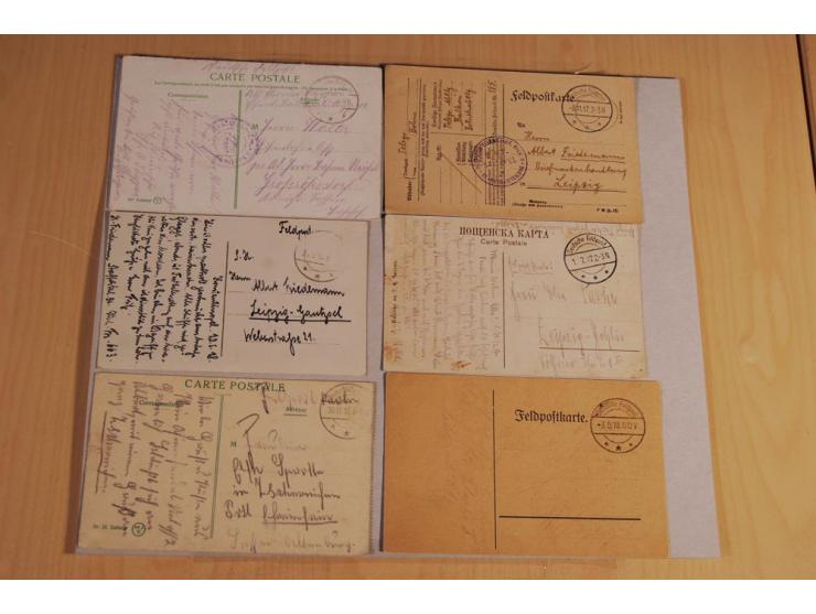 MILITÄR-MISSION: 1914/18, interessanter Posten Briefe und Karten, dabei ALEPPO, BOSANTI, BIR ES SEBA, DAMASKUS, JERUSALEM, MA