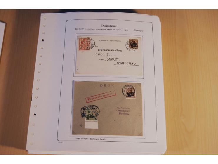 1939/45, teils ungebrauchte und gestempelte, meist aber postfrische Sammlung mit einigen Besonderheiten, dabei Böhmen u. Mähr