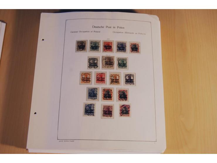 1939/45, teils ungebrauchte und gestempelte, meist aber postfrische Sammlung mit einigen Besonderheiten, dabei Böhmen u. Mähr