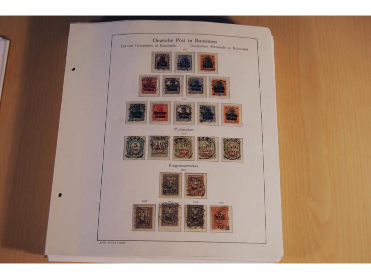 1939/45, teils ungebrauchte und gestempelte, meist aber postfrische Sammlung mit einigen Besonderheiten, dabei Böhmen u. Mähr