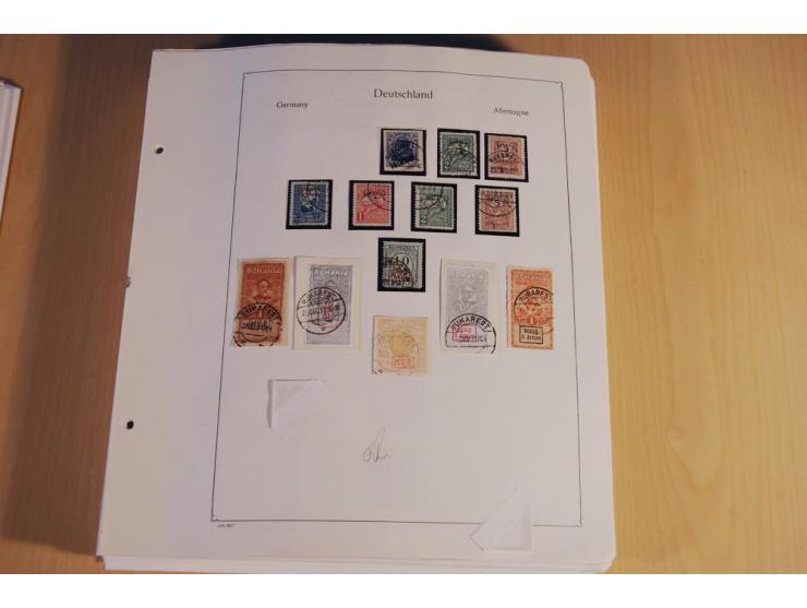 1939/45, teils ungebrauchte und gestempelte, meist aber postfrische Sammlung mit einigen Besonderheiten, dabei Böhmen u. Mähr
