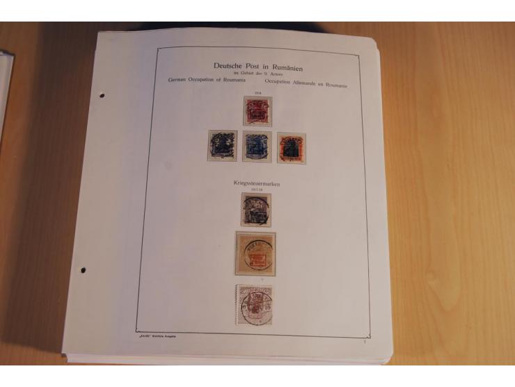 1939/45, teils ungebrauchte und gestempelte, meist aber postfrische Sammlung mit einigen Besonderheiten, dabei Böhmen u. Mähr