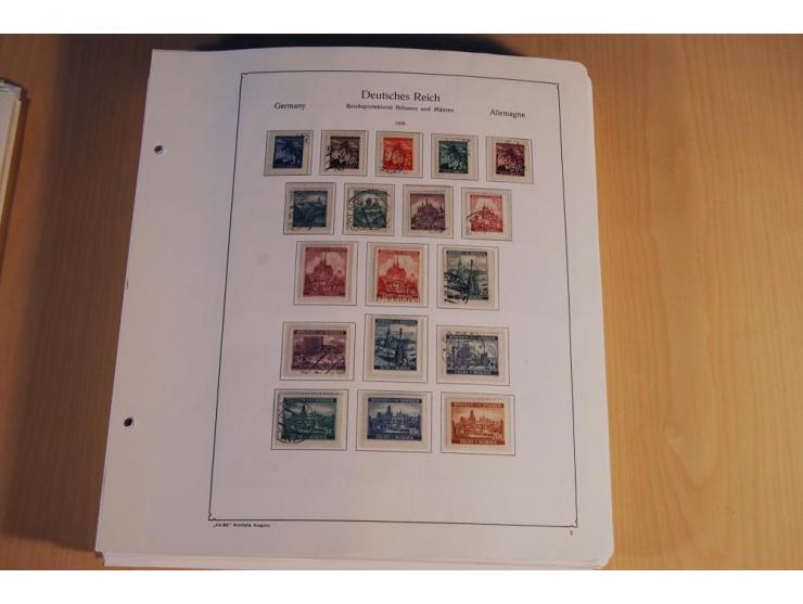 1939/45, teils ungebrauchte und gestempelte, meist aber postfrische Sammlung mit einigen Besonderheiten, dabei Böhmen u. Mähr
