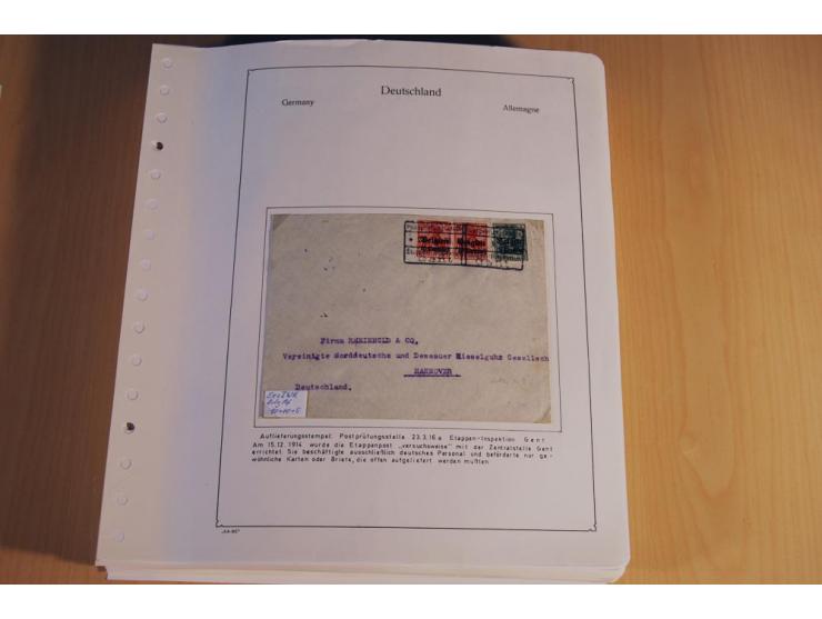 1939/45, teils ungebrauchte und gestempelte, meist aber postfrische Sammlung mit einigen Besonderheiten, dabei Böhmen u. Mähr