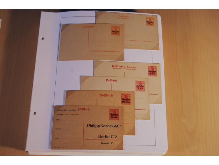 1939/45, teils ungebrauchte und gestempelte, meist aber postfrische Sammlung mit einigen Besonderheiten, dabei Böhmen u. Mähr