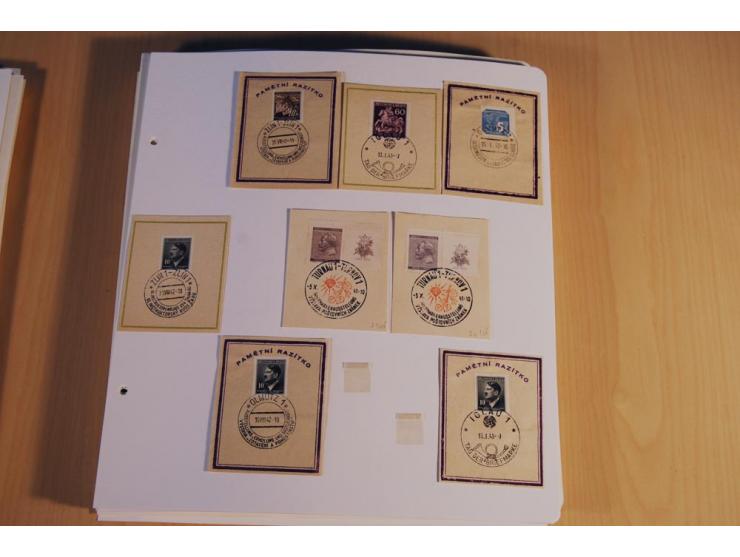 1939/45, teils ungebrauchte und gestempelte, meist aber postfrische Sammlung mit einigen Besonderheiten, dabei Böhmen u. Mähr