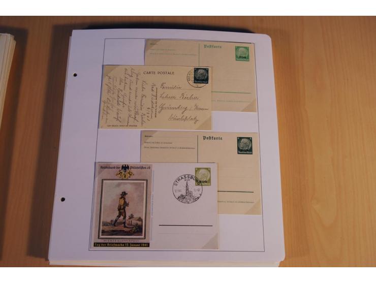 1939/45, teils ungebrauchte und gestempelte, meist aber postfrische Sammlung mit einigen Besonderheiten, dabei Böhmen u. Mähr