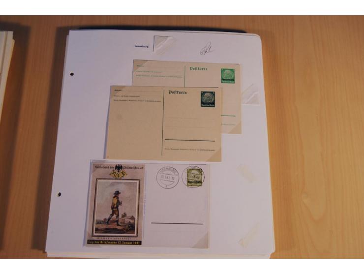 1939/45, teils ungebrauchte und gestempelte, meist aber postfrische Sammlung mit einigen Besonderheiten, dabei Böhmen u. Mähr