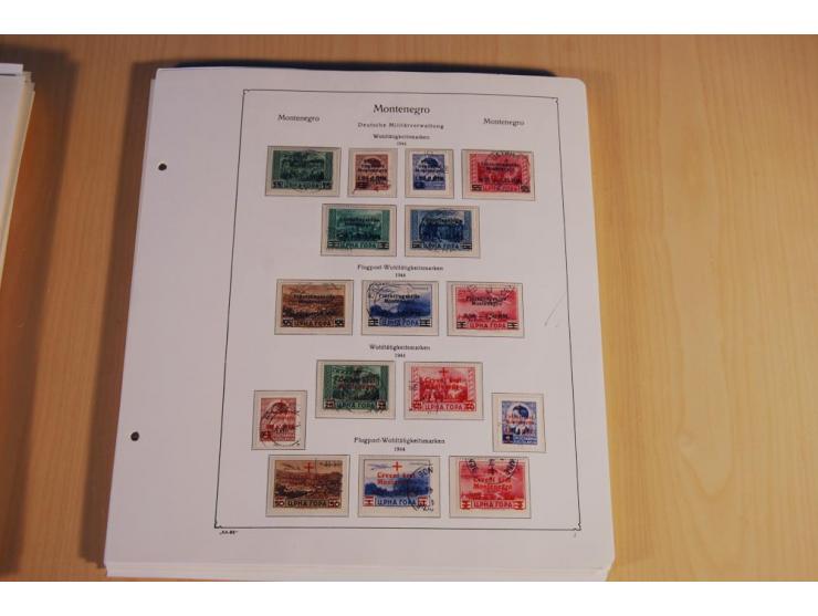 1939/45, teils ungebrauchte und gestempelte, meist aber postfrische Sammlung mit einigen Besonderheiten, dabei Böhmen u. Mähr