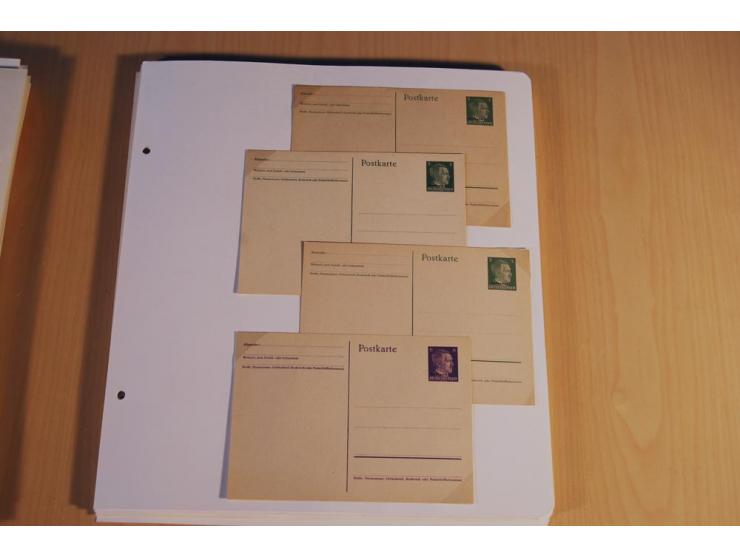 1939/45, teils ungebrauchte und gestempelte, meist aber postfrische Sammlung mit einigen Besonderheiten, dabei Böhmen u. Mähr