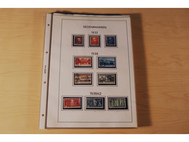1849/2000, sehr umfangreiche und spezialisierte ungebrauchte/postfrische und gestempelte Sammlung mit vielen Briefen und etli
