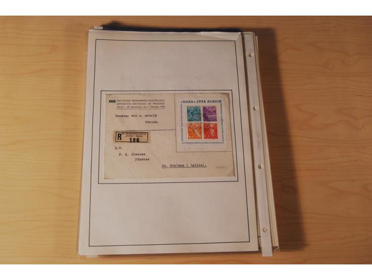 1849/2000, sehr umfangreiche und spezialisierte ungebrauchte/postfrische und gestempelte Sammlung mit vielen Briefen und etli