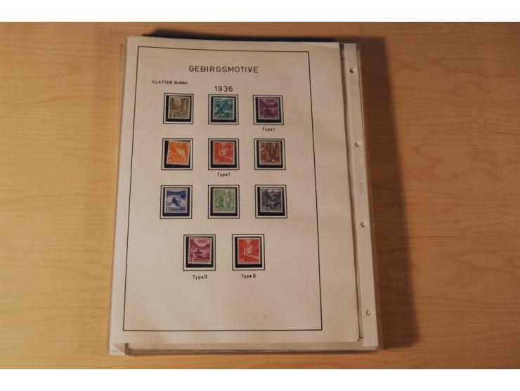 1849/2000, sehr umfangreiche und spezialisierte ungebrauchte/postfrische und gestempelte Sammlung mit vielen Briefen und etli