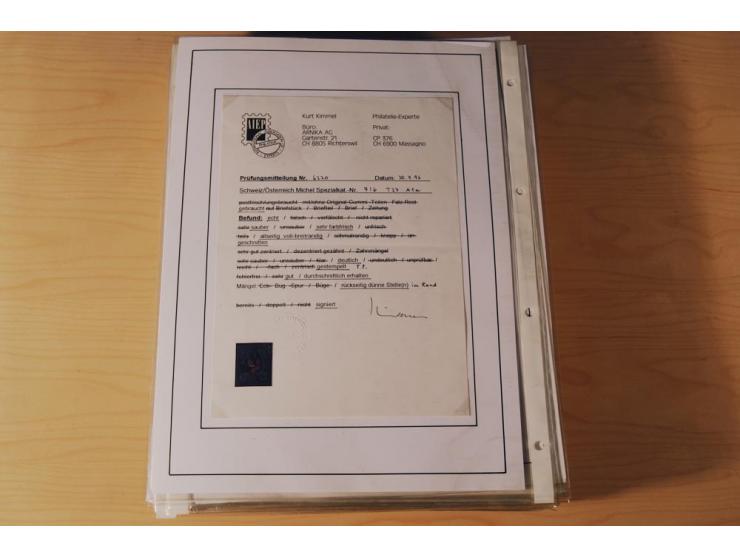 1849/2000, sehr umfangreiche und spezialisierte ungebrauchte/postfrische und gestempelte Sammlung mit vielen Briefen und etli