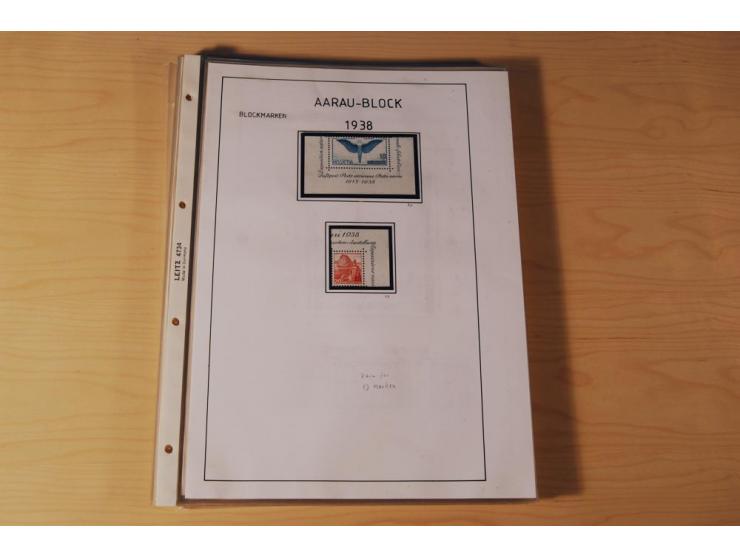 1849/2000, sehr umfangreiche und spezialisierte ungebrauchte/postfrische und gestempelte Sammlung mit vielen Briefen und etli