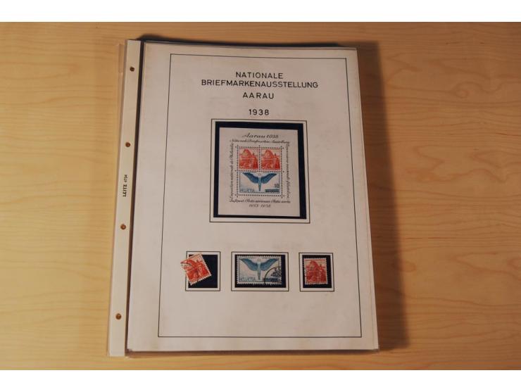 1849/2000, sehr umfangreiche und spezialisierte ungebrauchte/postfrische und gestempelte Sammlung mit vielen Briefen und etli