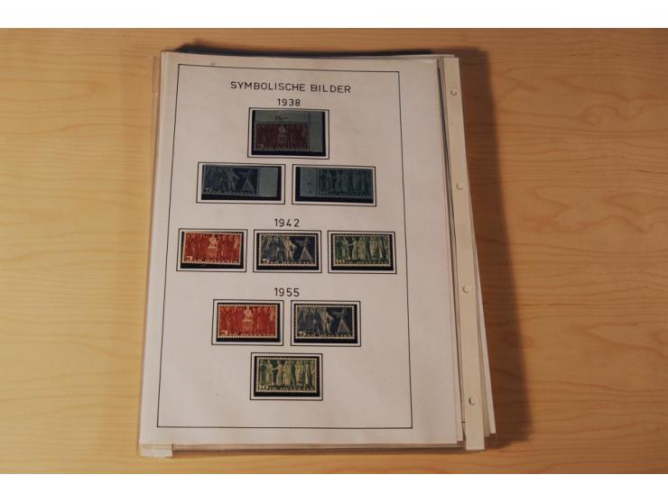 1849/2000, sehr umfangreiche und spezialisierte ungebrauchte/postfrische und gestempelte Sammlung mit vielen Briefen und etli