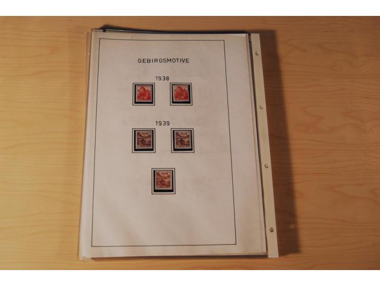 1849/2000, sehr umfangreiche und spezialisierte ungebrauchte/postfrische und gestempelte Sammlung mit vielen Briefen und etli