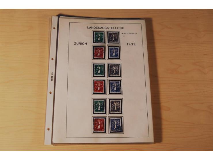 1849/2000, sehr umfangreiche und spezialisierte ungebrauchte/postfrische und gestempelte Sammlung mit vielen Briefen und etli