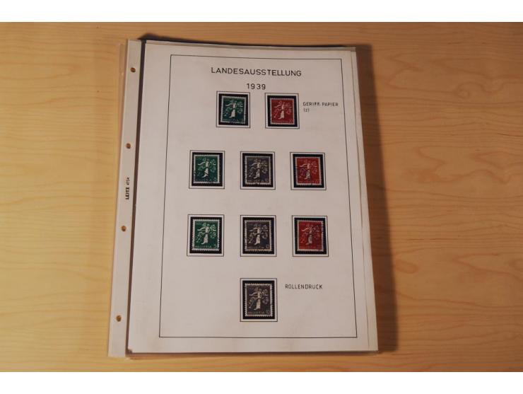 1849/2000, sehr umfangreiche und spezialisierte ungebrauchte/postfrische und gestempelte Sammlung mit vielen Briefen und etli