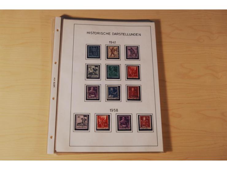 1849/2000, sehr umfangreiche und spezialisierte ungebrauchte/postfrische und gestempelte Sammlung mit vielen Briefen und etli
