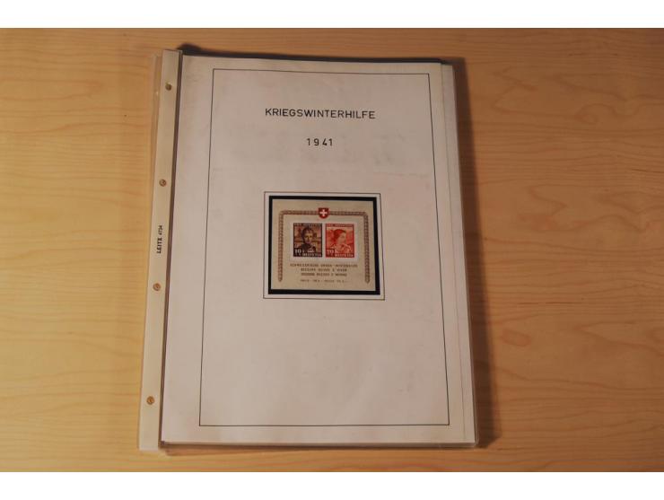 1849/2000, sehr umfangreiche und spezialisierte ungebrauchte/postfrische und gestempelte Sammlung mit vielen Briefen und etli