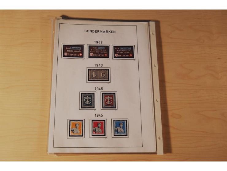 1849/2000, sehr umfangreiche und spezialisierte ungebrauchte/postfrische und gestempelte Sammlung mit vielen Briefen und etli