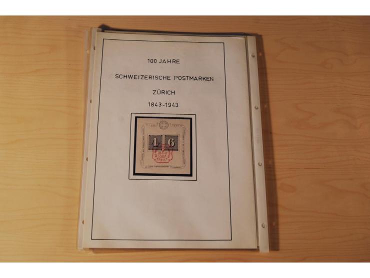1849/2000, sehr umfangreiche und spezialisierte ungebrauchte/postfrische und gestempelte Sammlung mit vielen Briefen und etli