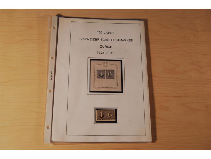 1849/2000, sehr umfangreiche und spezialisierte ungebrauchte/postfrische und gestempelte Sammlung mit vielen Briefen und etli