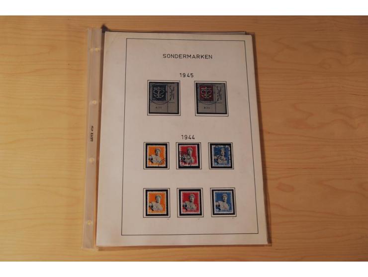1849/2000, sehr umfangreiche und spezialisierte ungebrauchte/postfrische und gestempelte Sammlung mit vielen Briefen und etli