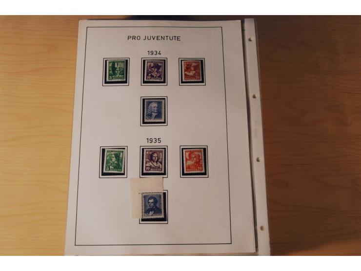 1849/2000, sehr umfangreiche und spezialisierte ungebrauchte/postfrische und gestempelte Sammlung mit vielen Briefen und etli