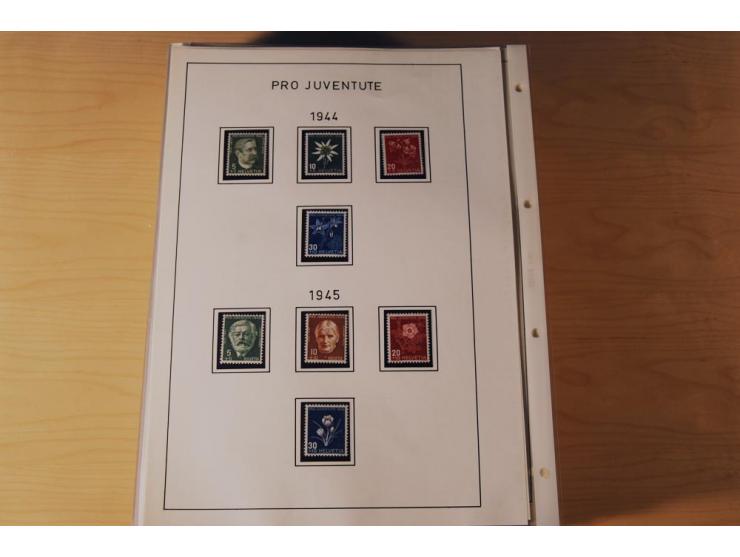 1849/2000, sehr umfangreiche und spezialisierte ungebrauchte/postfrische und gestempelte Sammlung mit vielen Briefen und etli