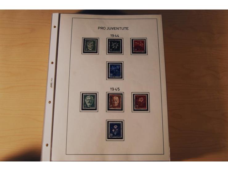 1849/2000, sehr umfangreiche und spezialisierte ungebrauchte/postfrische und gestempelte Sammlung mit vielen Briefen und etli